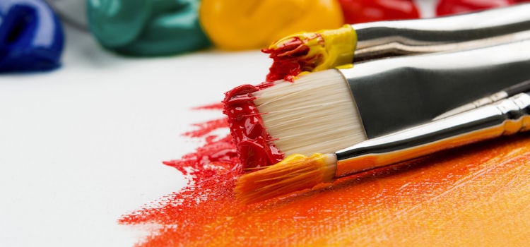Coloured pencils