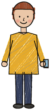 A child’s drawing of Jo