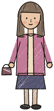 A child’s drawing of Mum